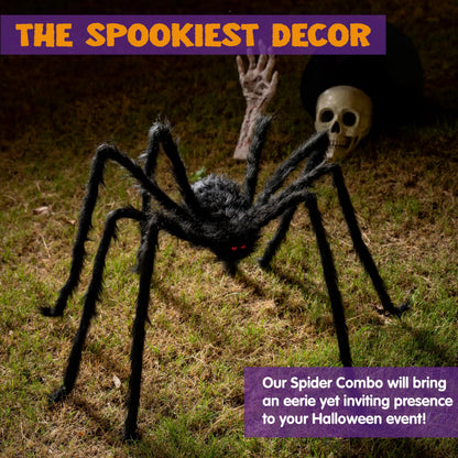9-Foot Halloween Spider Outdoor Decoration