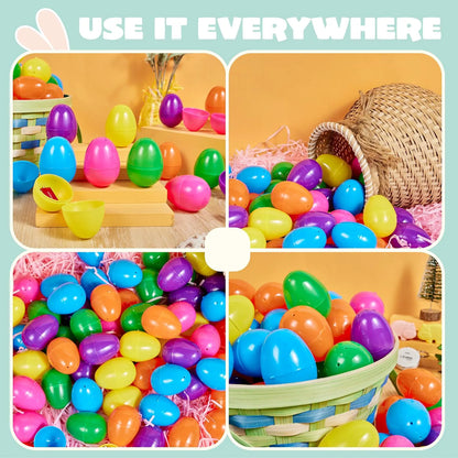 300 PCS 2.3" Eggshell Bulk for Easter Egg Hunt