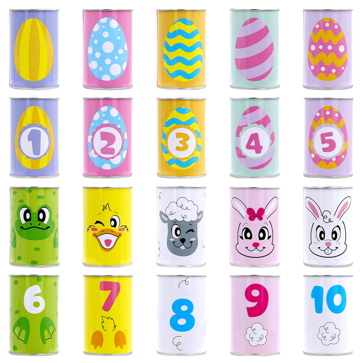 13-Piece Easter Carnival Bean Bag Toss Game