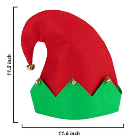 Colorful Holiday Elf Hat (3-Pack)