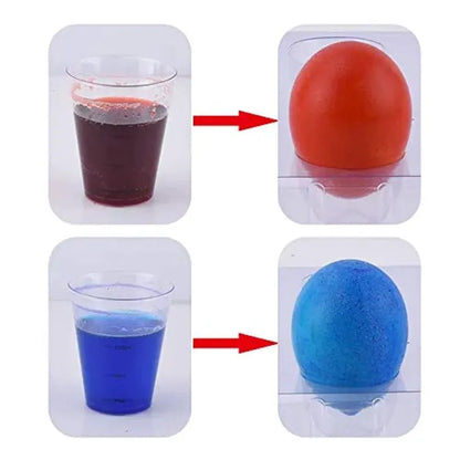 41-Piece Easter Egg Decorating DIY Kit with Dye Tablets and Stickers