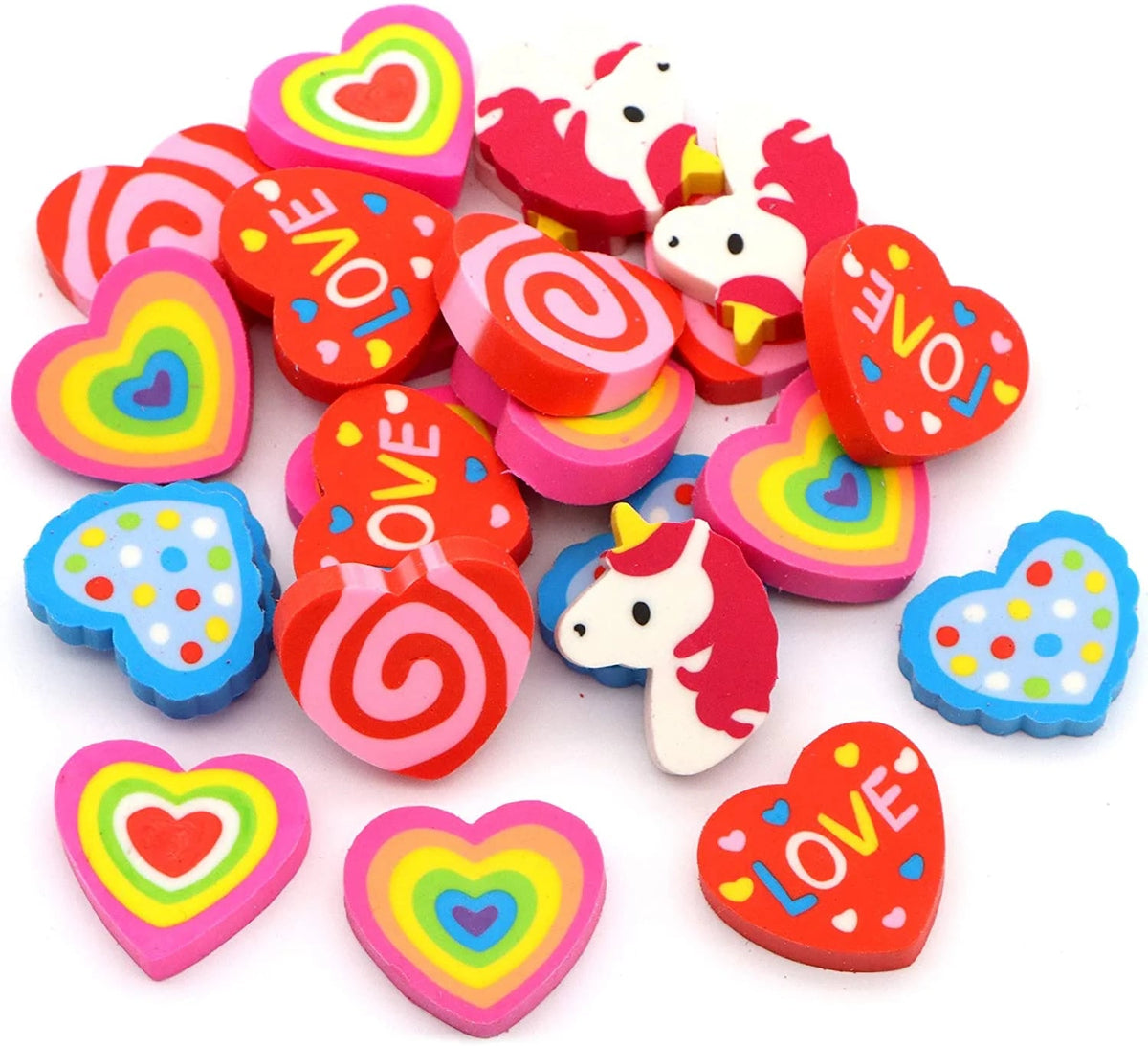 96-Piece Valentine's Day Stationery Set for Classroom Exchange