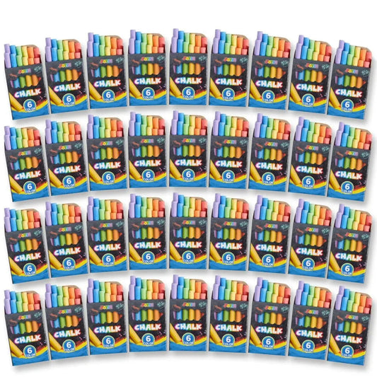 432 Counts Mini Chalk Set for Kids, Non-Toxic, for Boys & Girls Ages 3+ (36 Boxes)