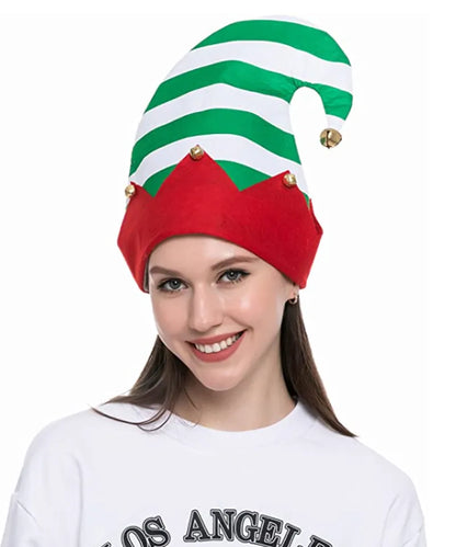 Classic Elf Hats (3-Pack, Unisex)