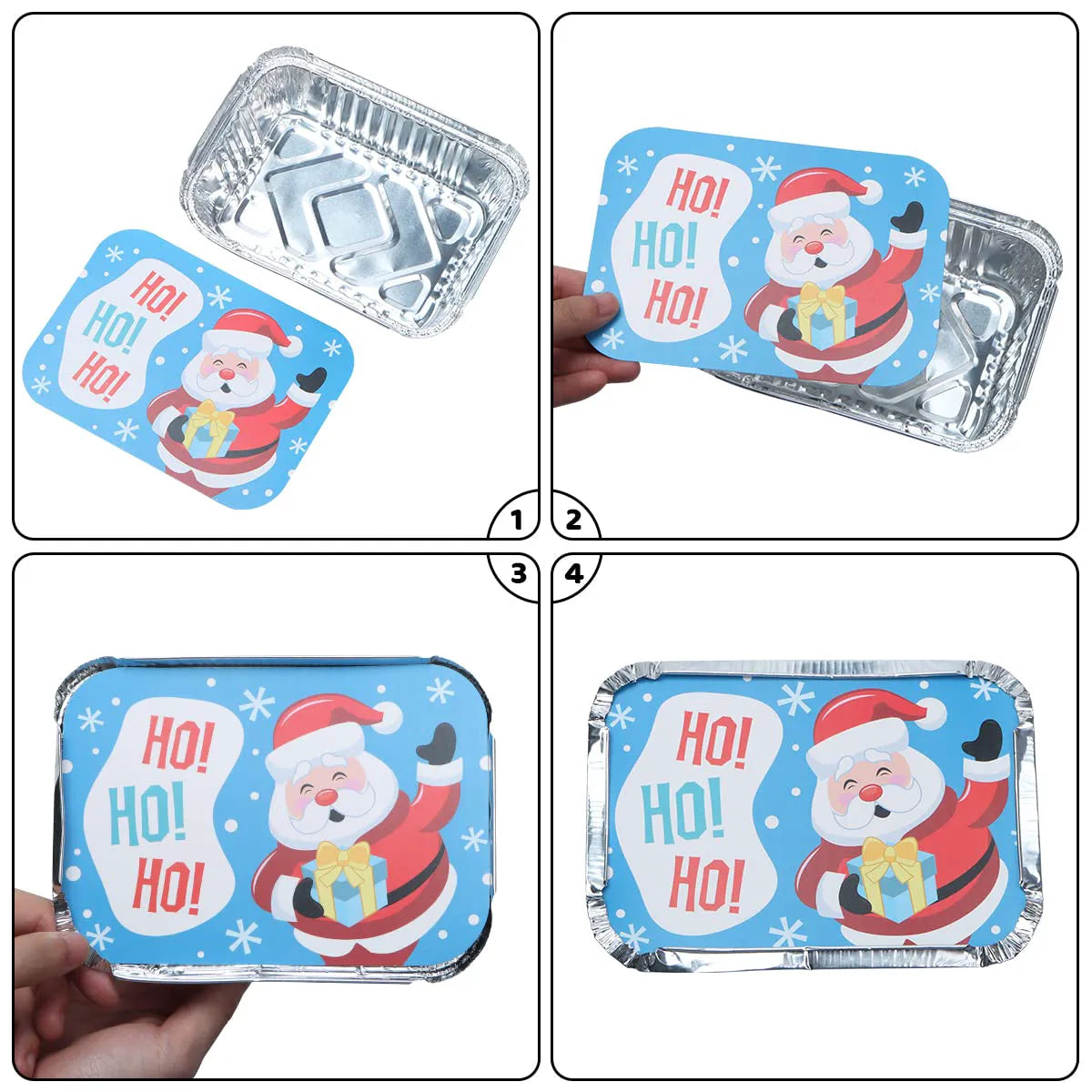 36 Christmas Cookie Tins with Lids for Gift Giving