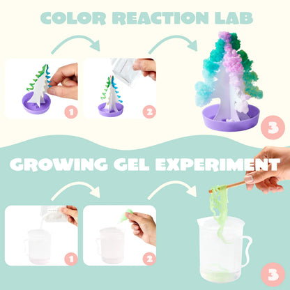 4 Jumbo Prefilled Easter Science Experiment Eggs
