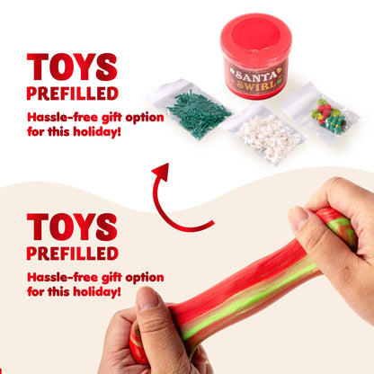 Dessert Slime Advent Calendar - 24 Days of Christmas Countdown Fun