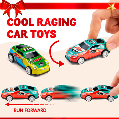 24 Days of Christmas Advent Calendar with Pull-Back Vehicles