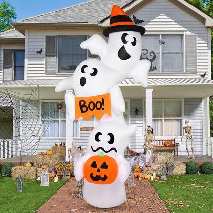 9ft Halloween Inflatable Ghost Outdoor Decoration