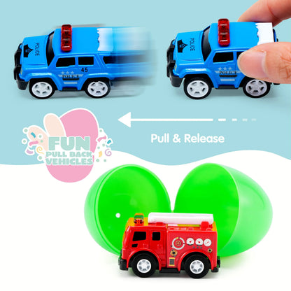 12 Prefilled Easter Eggs with Toys