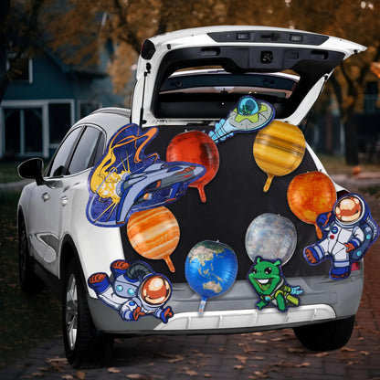 Halloween Space-Themed Trunk or Treat Decorations Kit