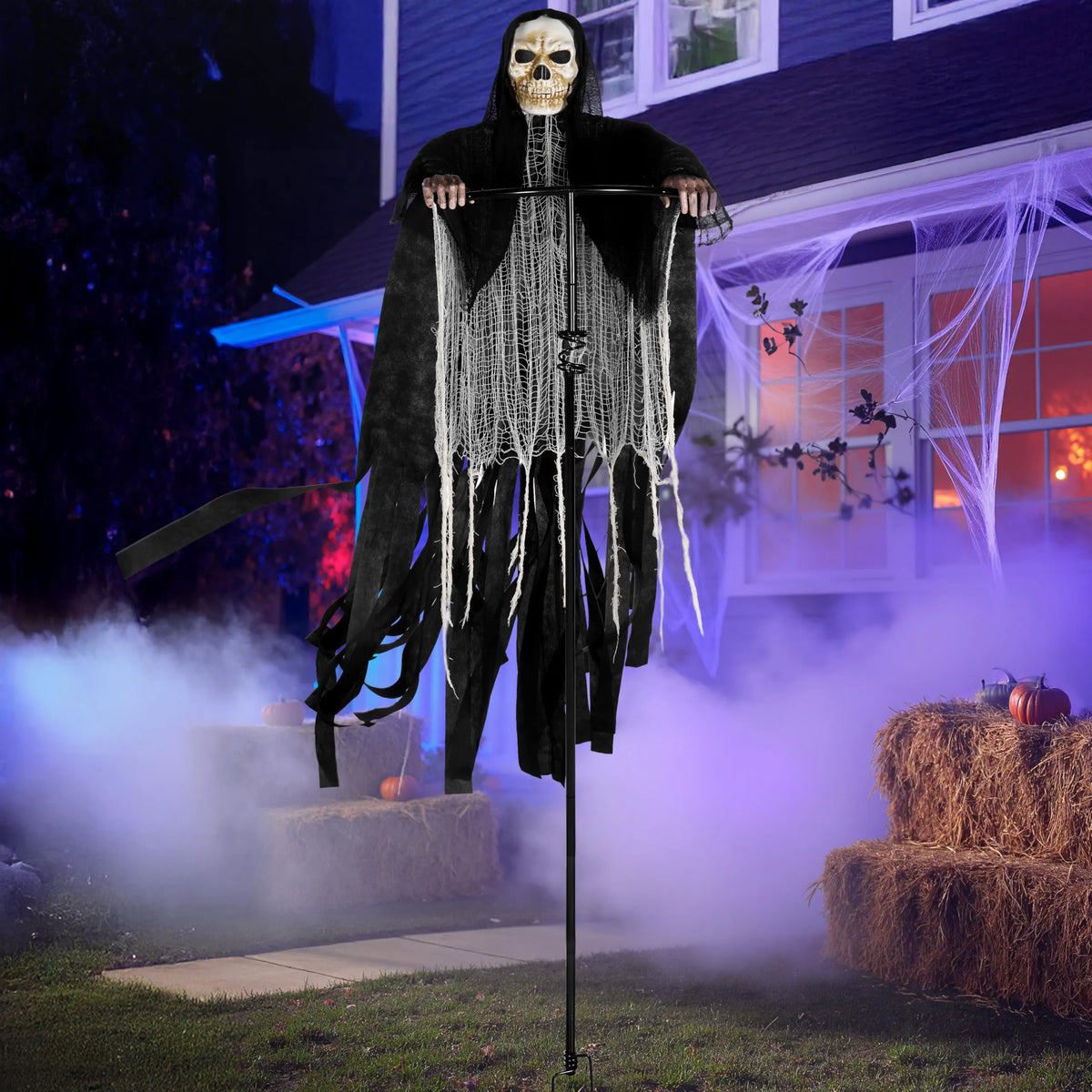 7-Foot Halloween Grim Reaper Decoration