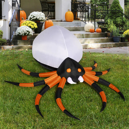 8 FT Giant Halloween Inflatable Spider Outdoor Decoration