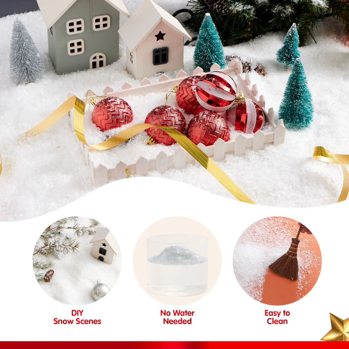 12oz Artificial Snow for Christmas Decoration