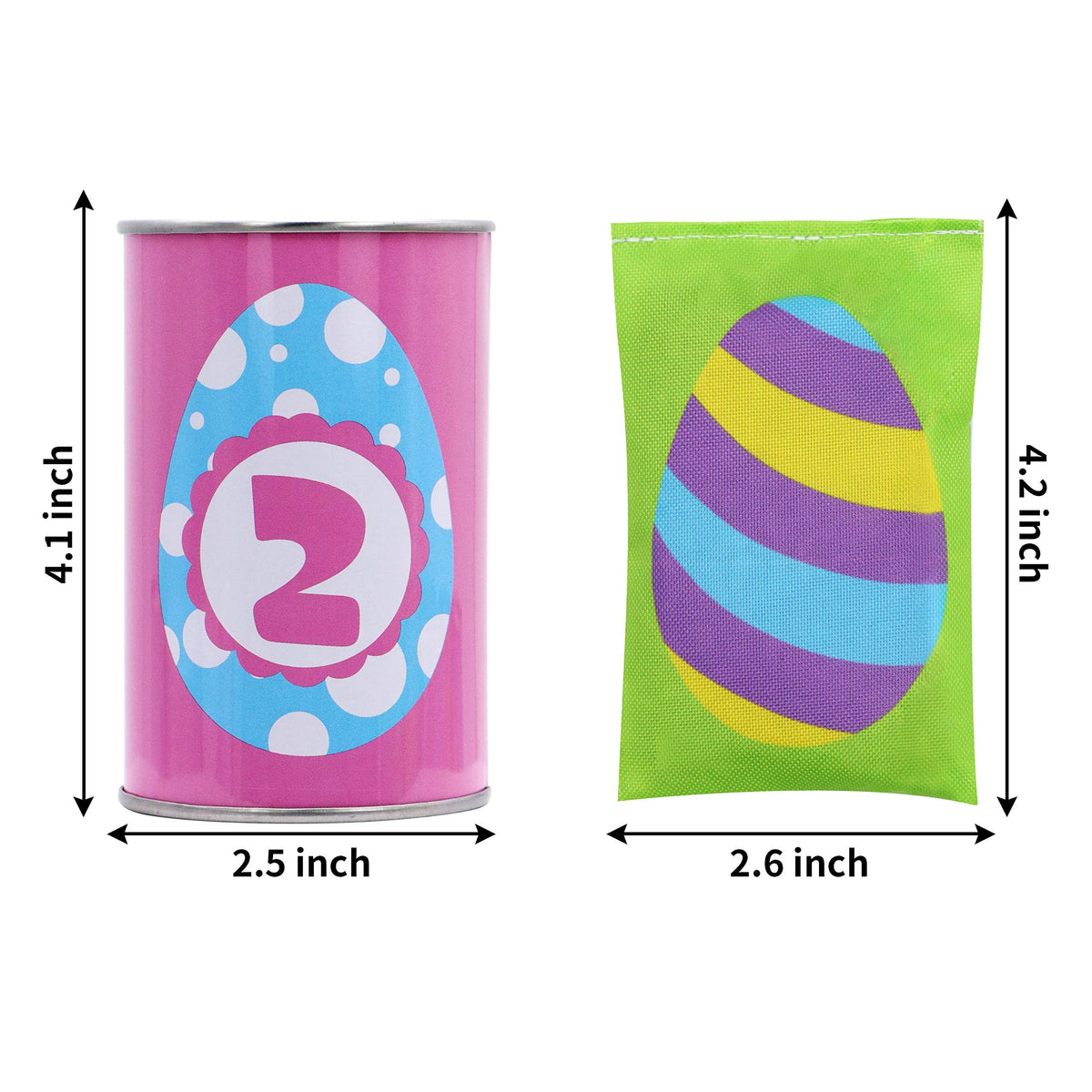 13-Piece Easter Carnival Bean Bag Toss Game