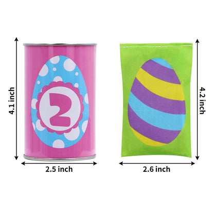 13-Piece Easter Carnival Bean Bag Toss Game