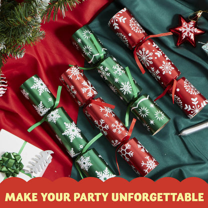 10in Christmas Party Favor - Red & Green (No Snap)