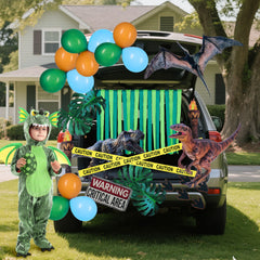 Halloween Dinosaur Park Car Sticker Kit for Trunk or Treat