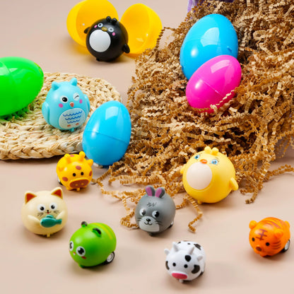 12 Prefilled Easter Eggs with Toys