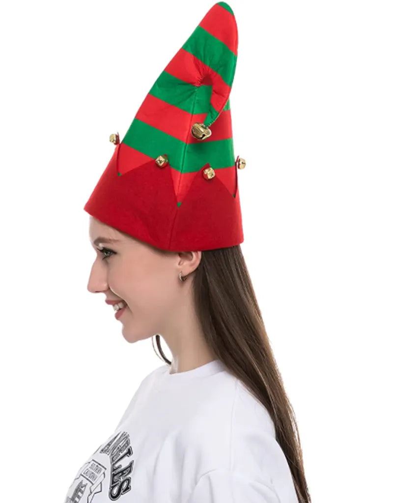 Classic Elf Hats (3-Pack, Unisex)