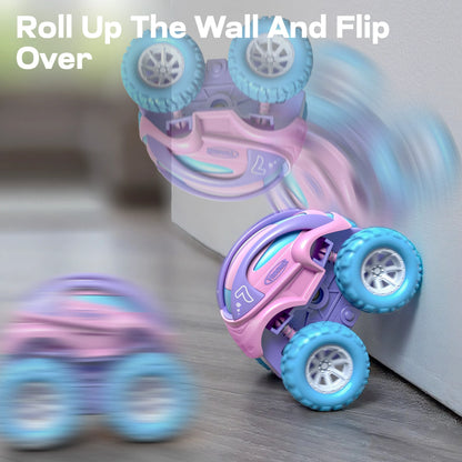 3 Pack Monster Truck Toys - Friction Powered Pull Back Cars