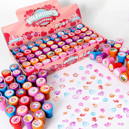 50 Valentine's Day Stamps