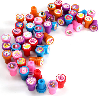 50 Valentine's Day Stamps