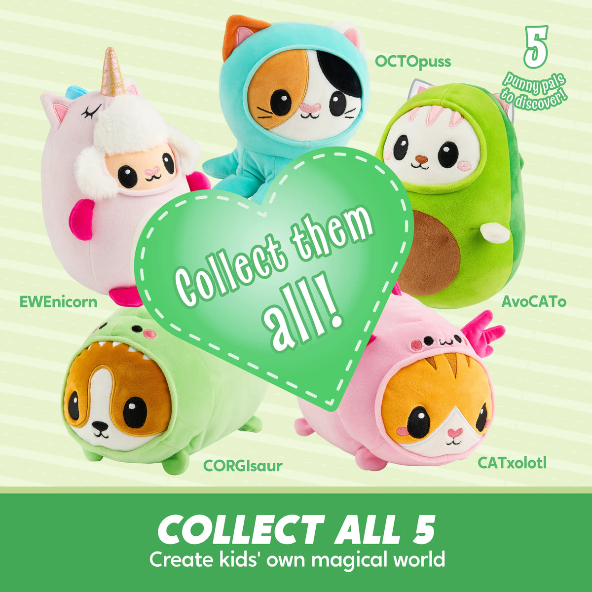 11" Corgisaur Plush Toy - JOYIN Soft Dinosaur Corgi Stuffed Animal Pillow for Kids Adults Birthday Easter Gift