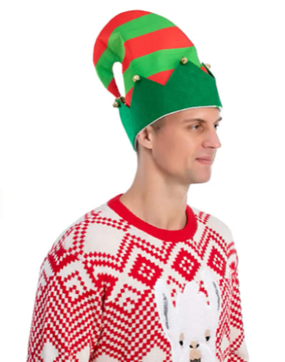 Colorful Holiday Elf Hat (3-Pack)