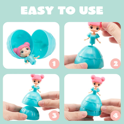 12 Princess Filled Easter Eggs for Egg Hunt