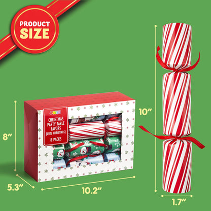 Christmas Party Table Favors - Cute Christmas (8 Pack)