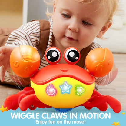 Crawling Crab Baby Toy by Play-Act