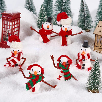 3 Pack DIY Build a Snowman Christmas Craft Kit