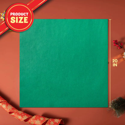 36 Sheets Christmas Tissue Paper - Red, Green & White