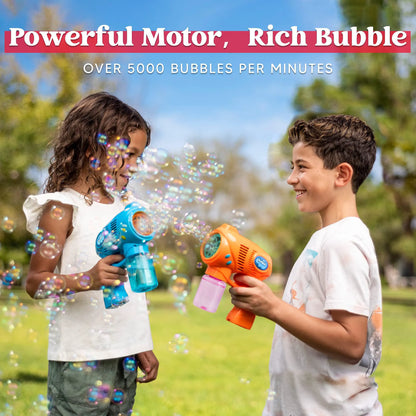 2-Pack Bubble Gun with Solution