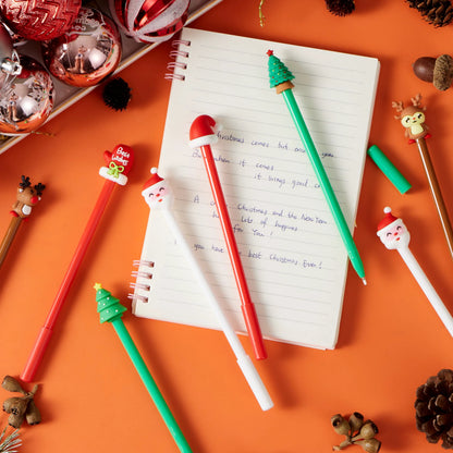 24 Pack Christmas Fun Pens - Bulk Set