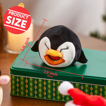 3 Pack Christmas Squeeze Plush Balls