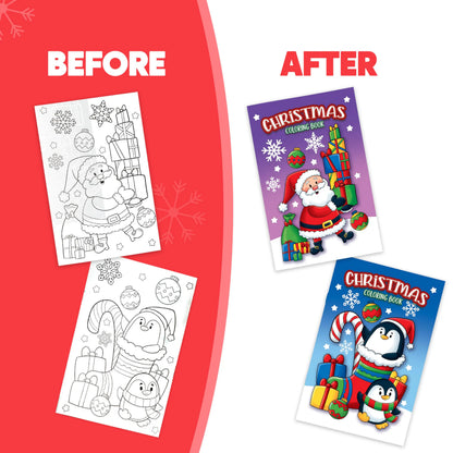 16 Christmas Coloring Books for Kids