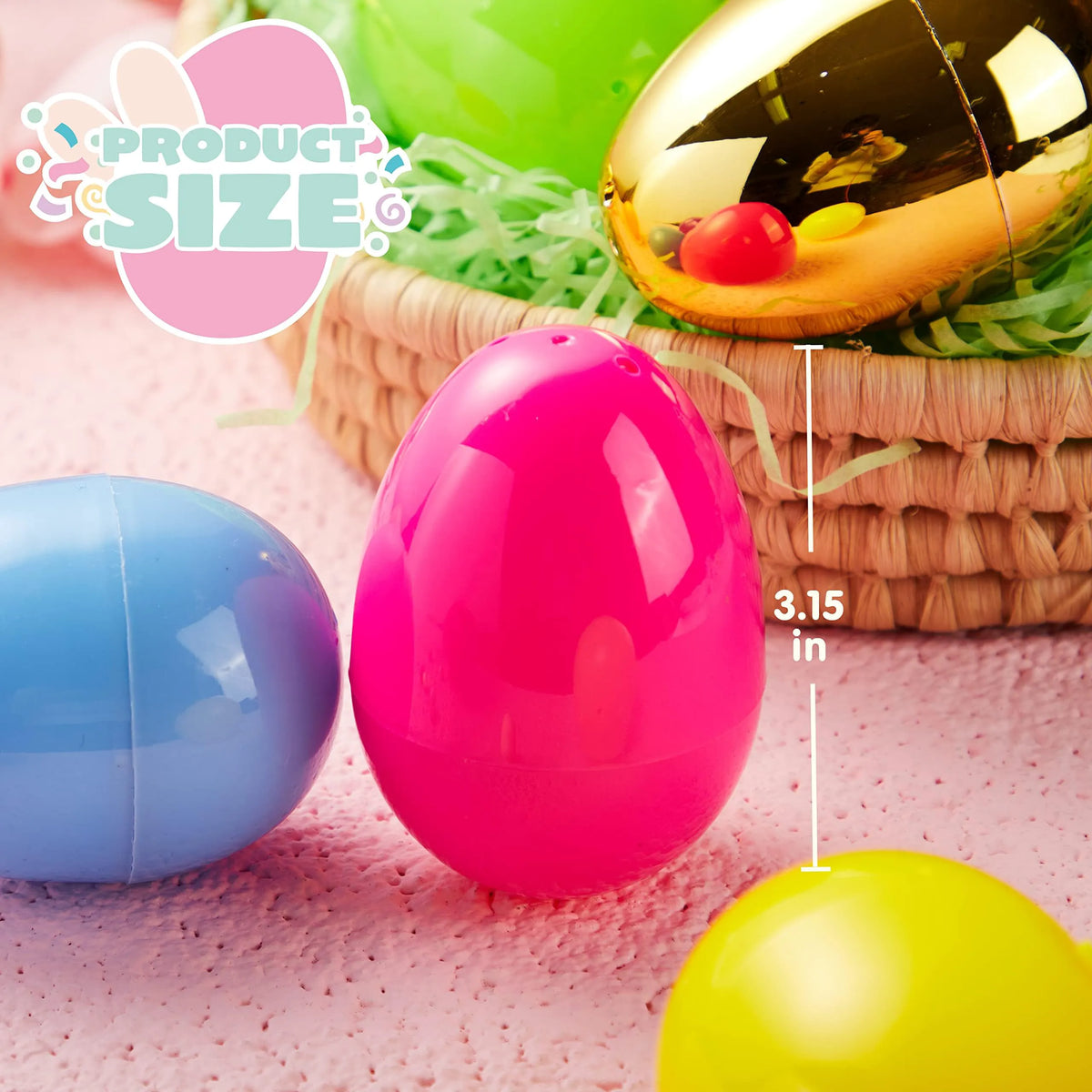200 Large Empty Fillable Eggshells for Easter Egg Hunt