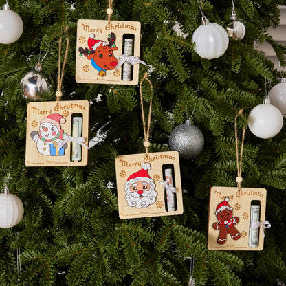 8 Christmas Money Holders for Cash Ornaments, Card Holder Display for Party Decorations