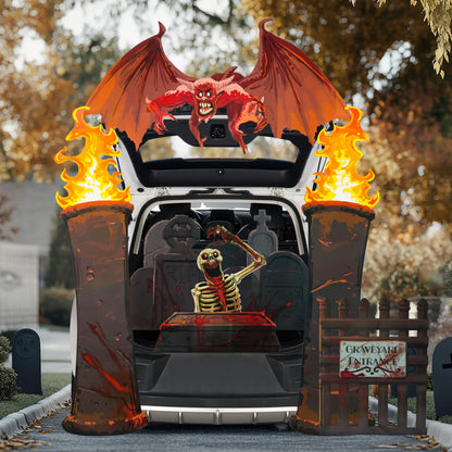 Halloween Cemetery Trunk-or-Treat Car Decoration Kit