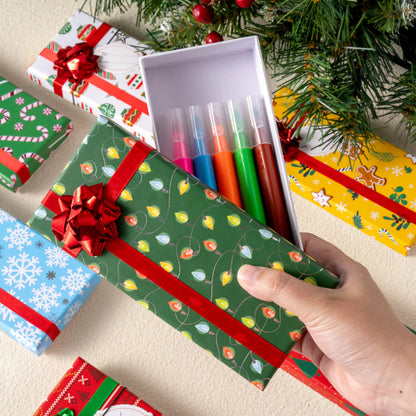 9-Piece Christmas Gift Card Box Holder