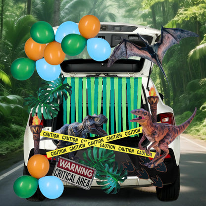 Halloween Dinosaur Park Car Sticker Kit for Trunk or Treat