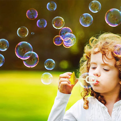6 Colors Mini Bubble Bottles, 24 Pack