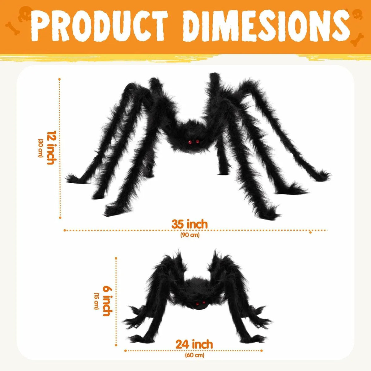 Spider Web Trunk or Treat Car Decorations Kit