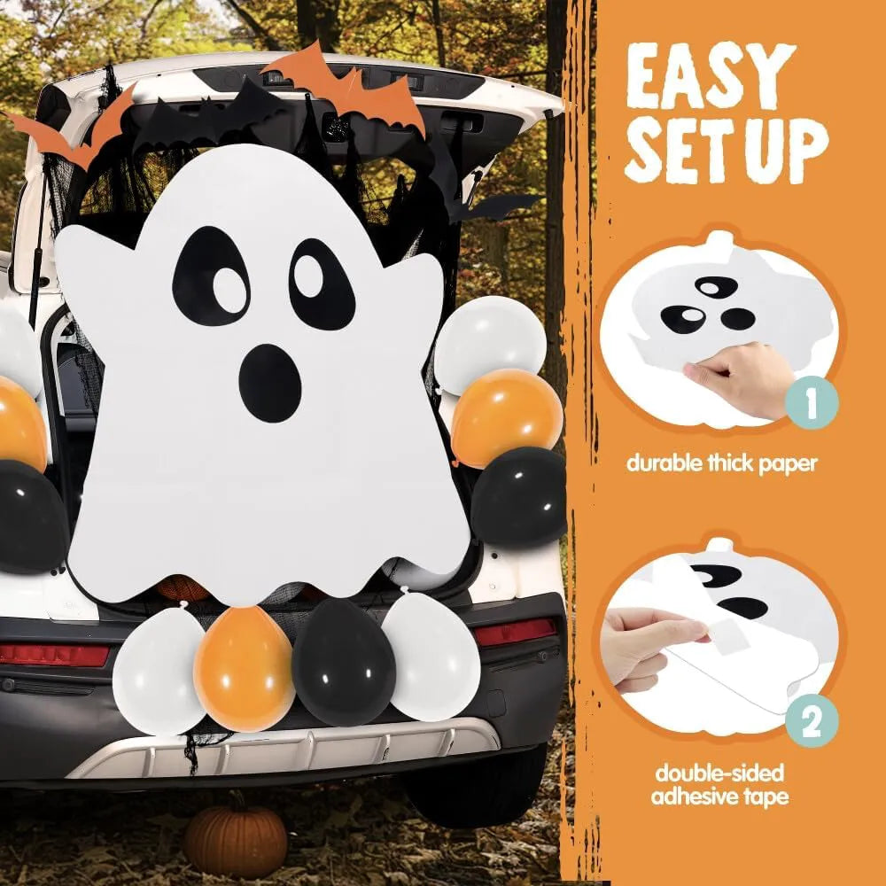Haunted House Halloween Trunk or Treat Car Decorations Kit