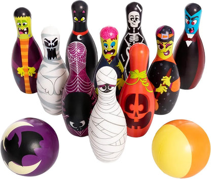 Halloween Foam Bowling Set