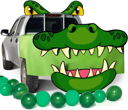 Halloween Alligator Trunk-or-Treat Car Decoration Kit