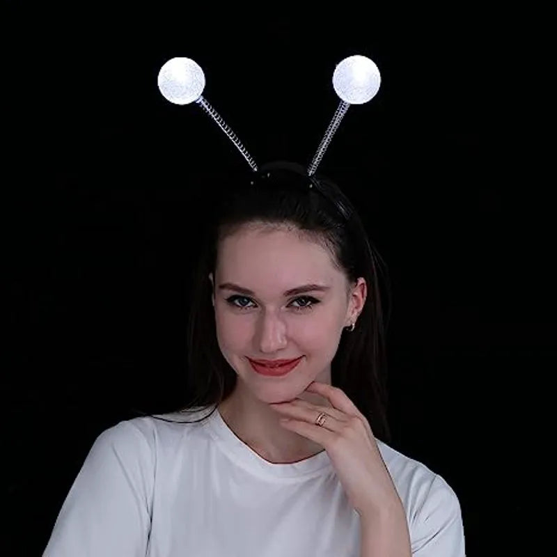LED Martian Head Bopper (Silver) - 3 Pack