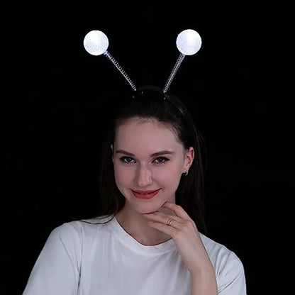LED Martian Head Bopper (Silver) - 3 Pack